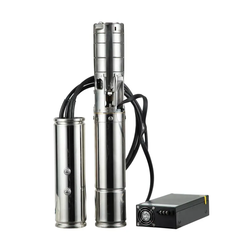 Solar Energy Pumps for 220V DC Water Supply System Deep Well Pumps